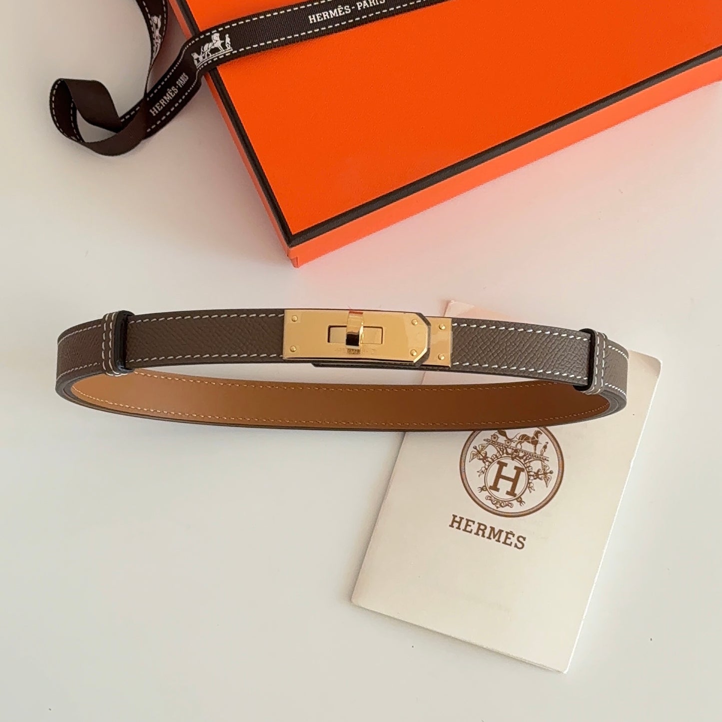 Hermes Kelly 18 belt “ماستر"