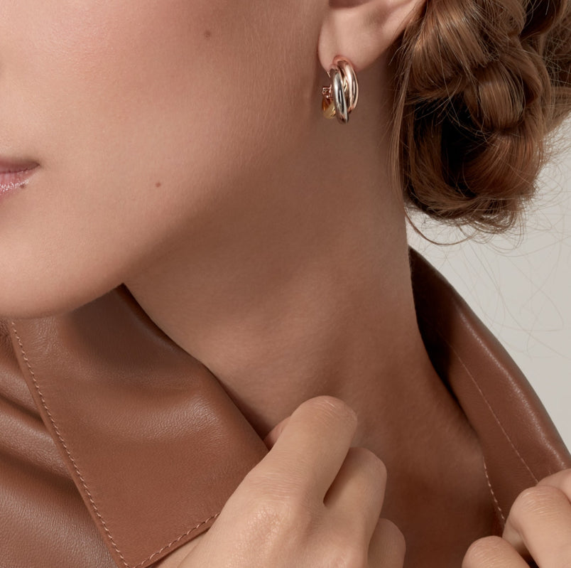 CRT trinity earrings