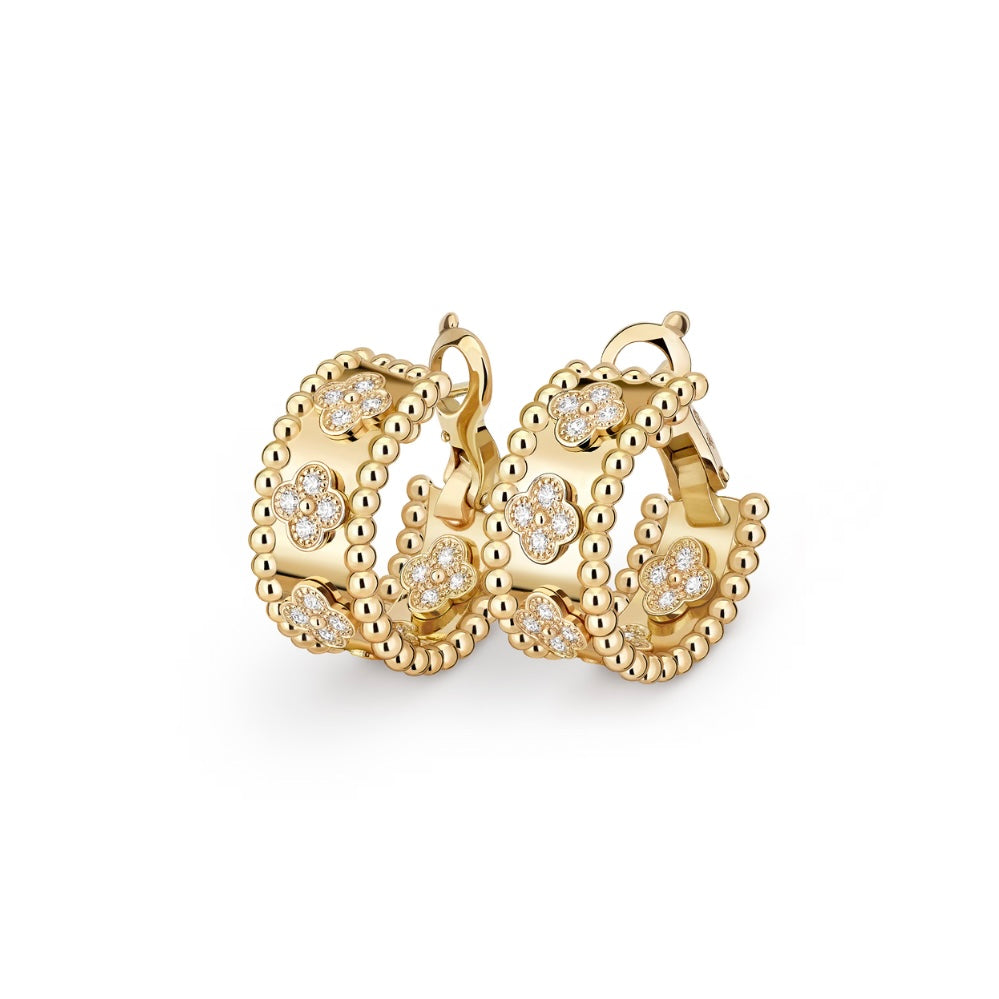 VCF clover earrings