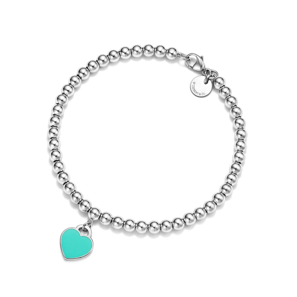 Tiffany Mini Heart Tag Bead