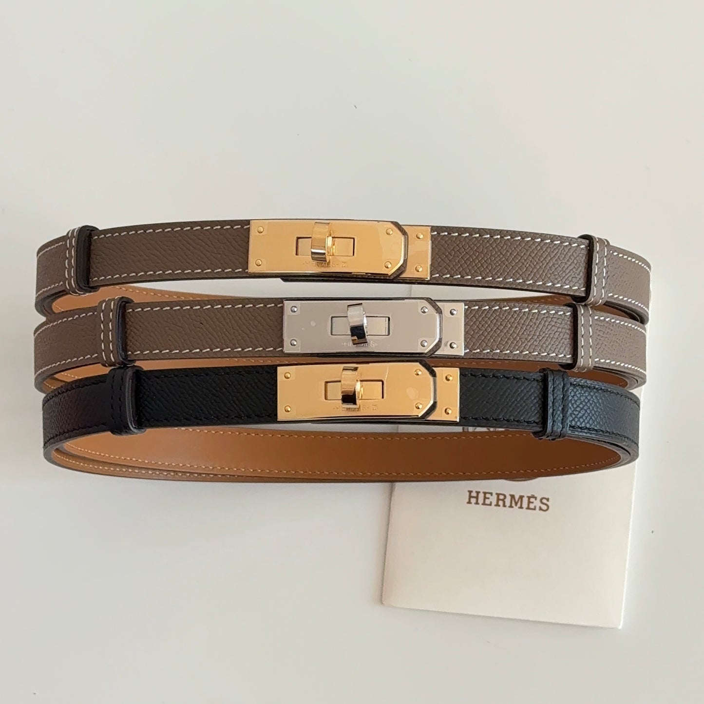 Hermes Kelly 18 belt “ماستر"