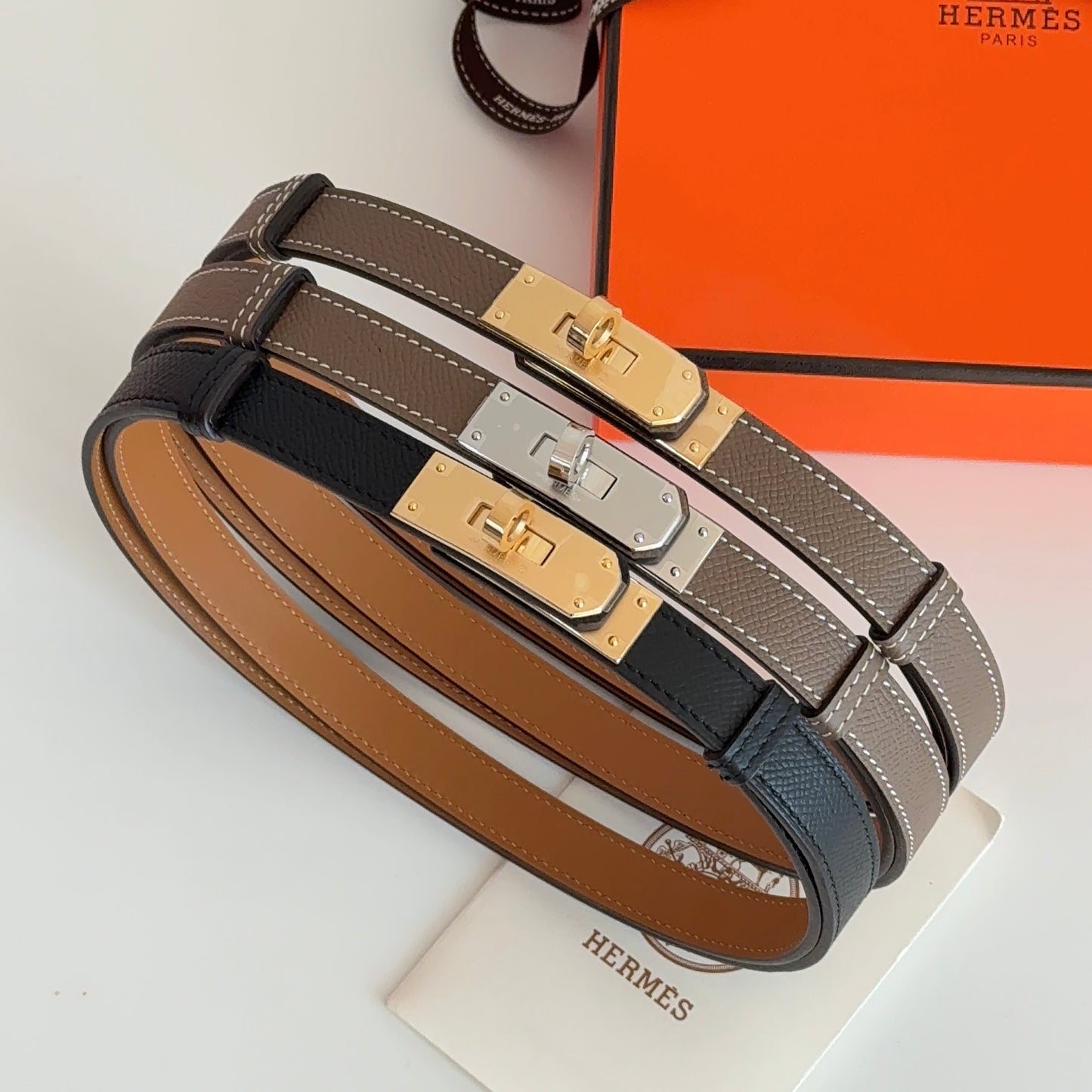 Hermes Kelly 18 belt “ماستر"