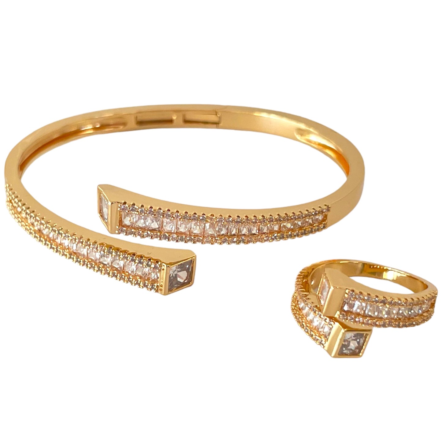 Bracelet and ring set