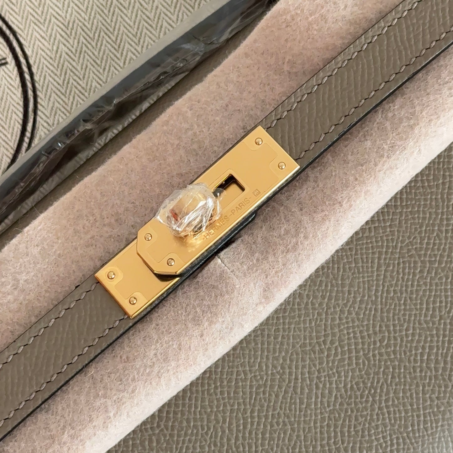 Hermes Kelly Cut Clutch