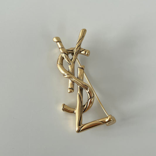 YSL brooch