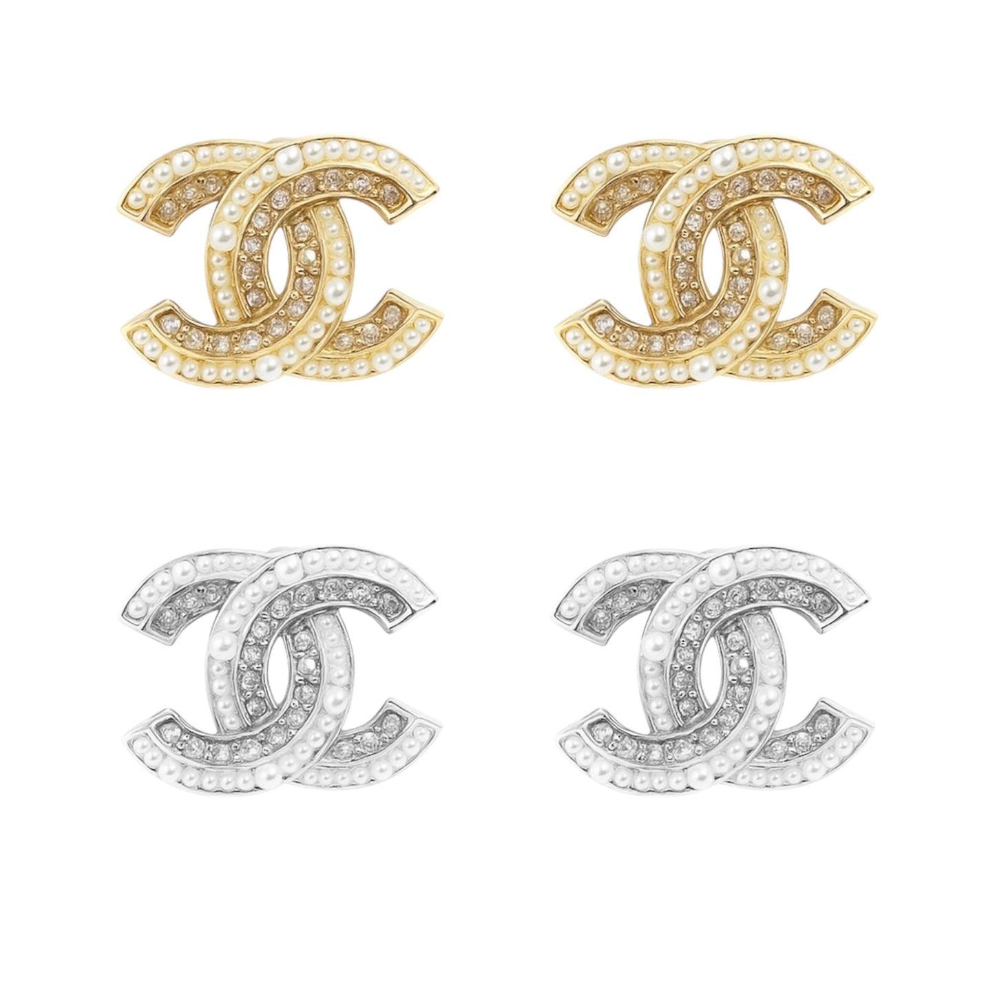 Channel earrings
