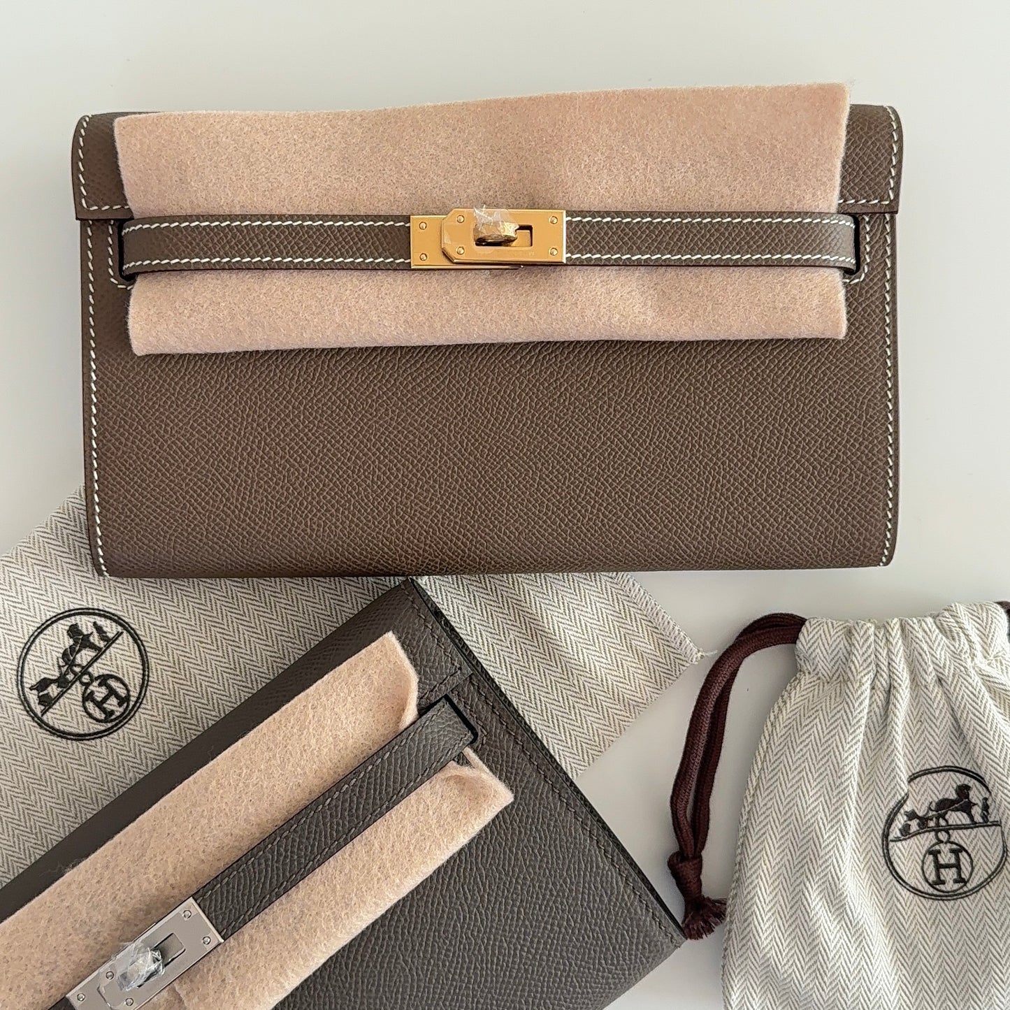 HERMES Kelly To Go Wallet