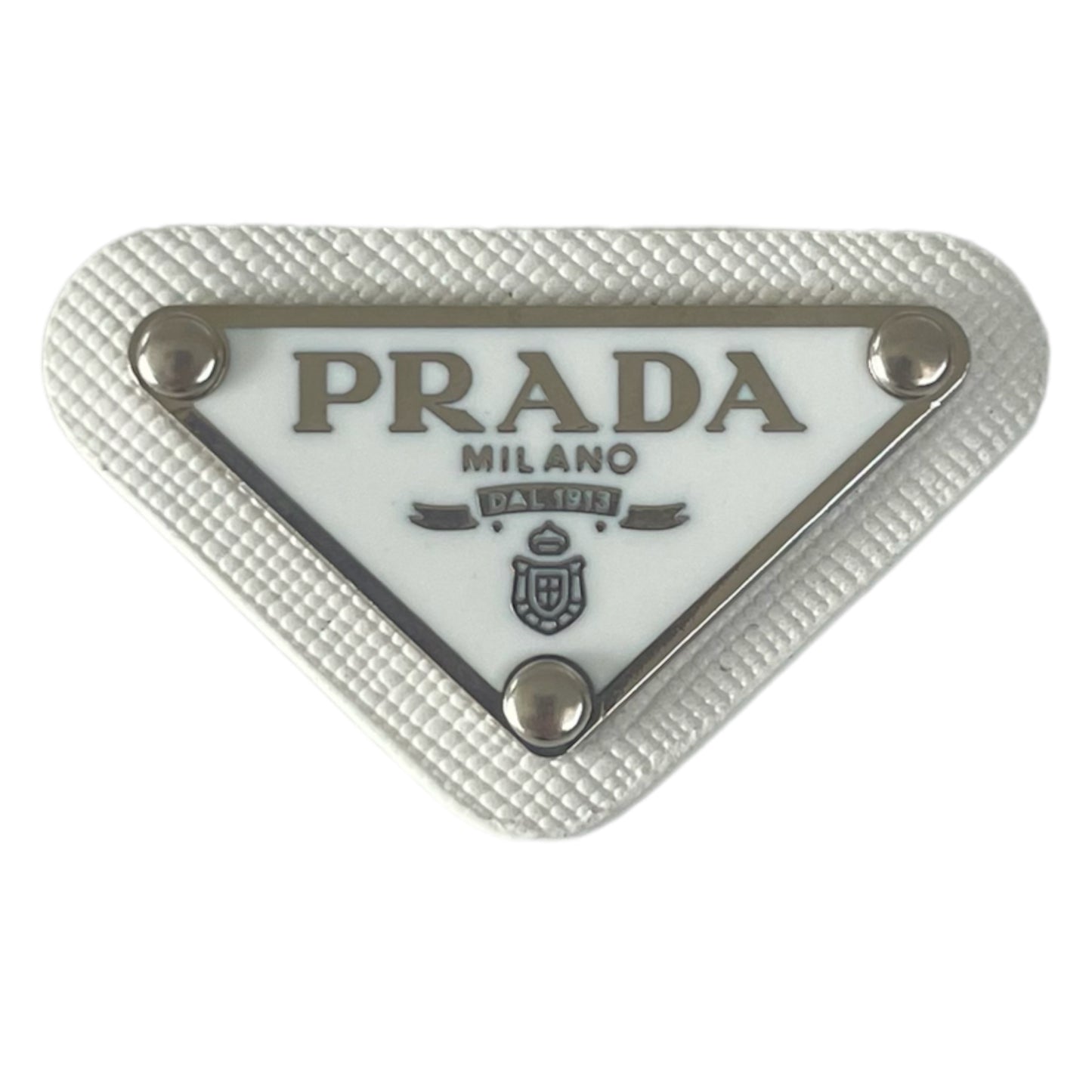 Prada brooch