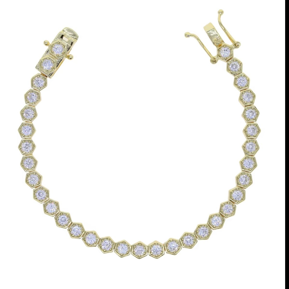Tennis Beehives bracelet