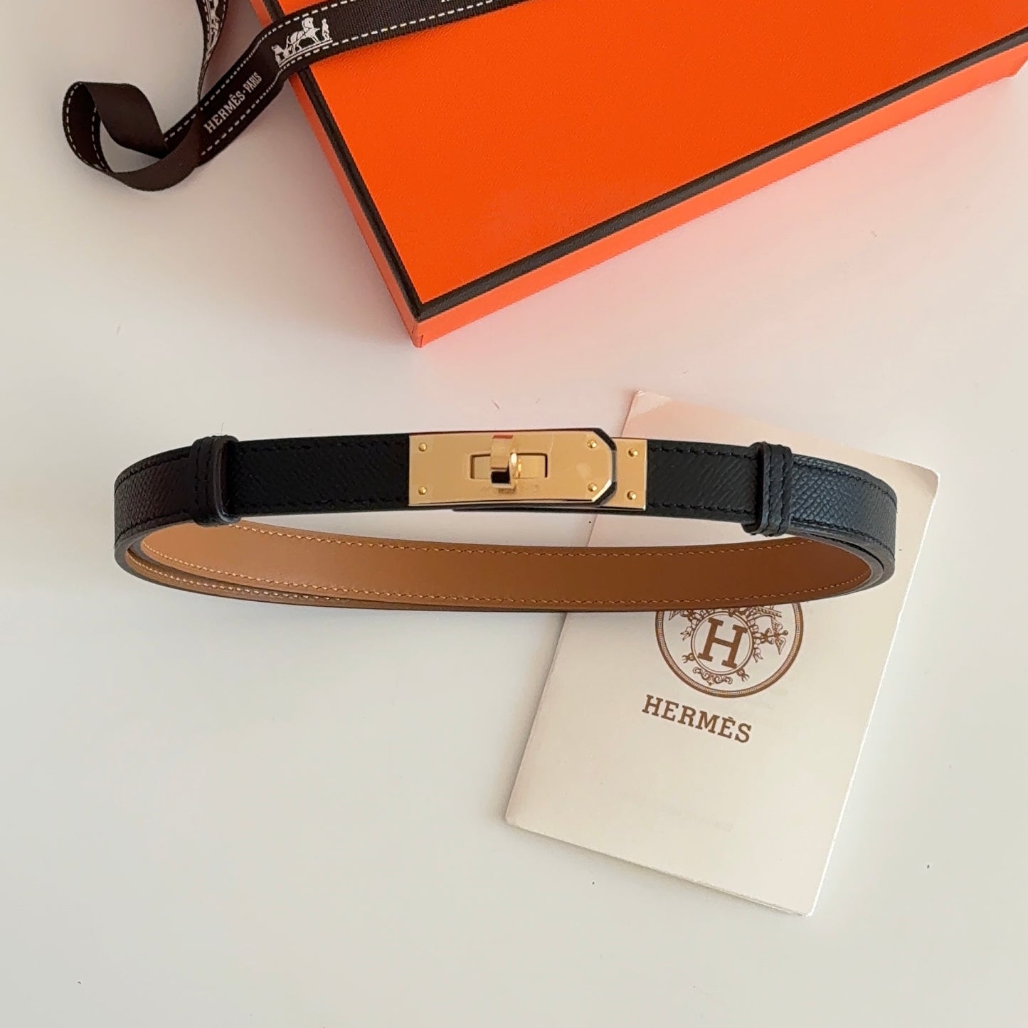 Hermes Kelly 18 belt “ماستر"