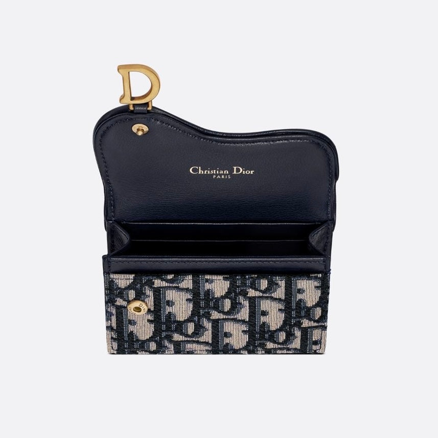 DR Saddle Bloom Card Holder