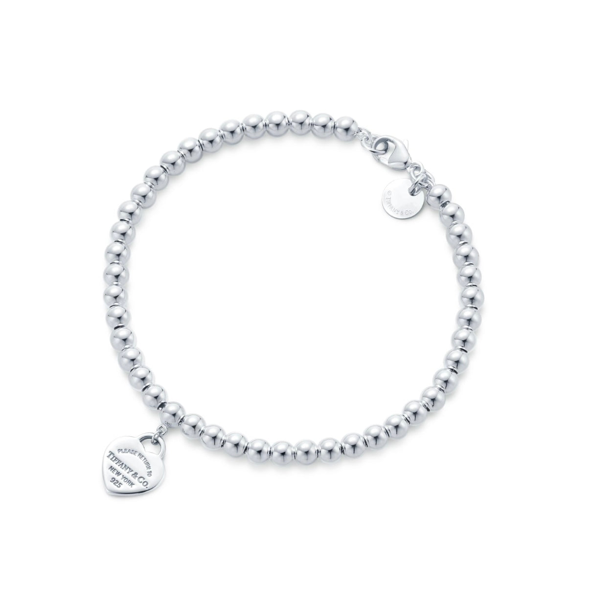 Tiffany Mini Heart Tag Bead