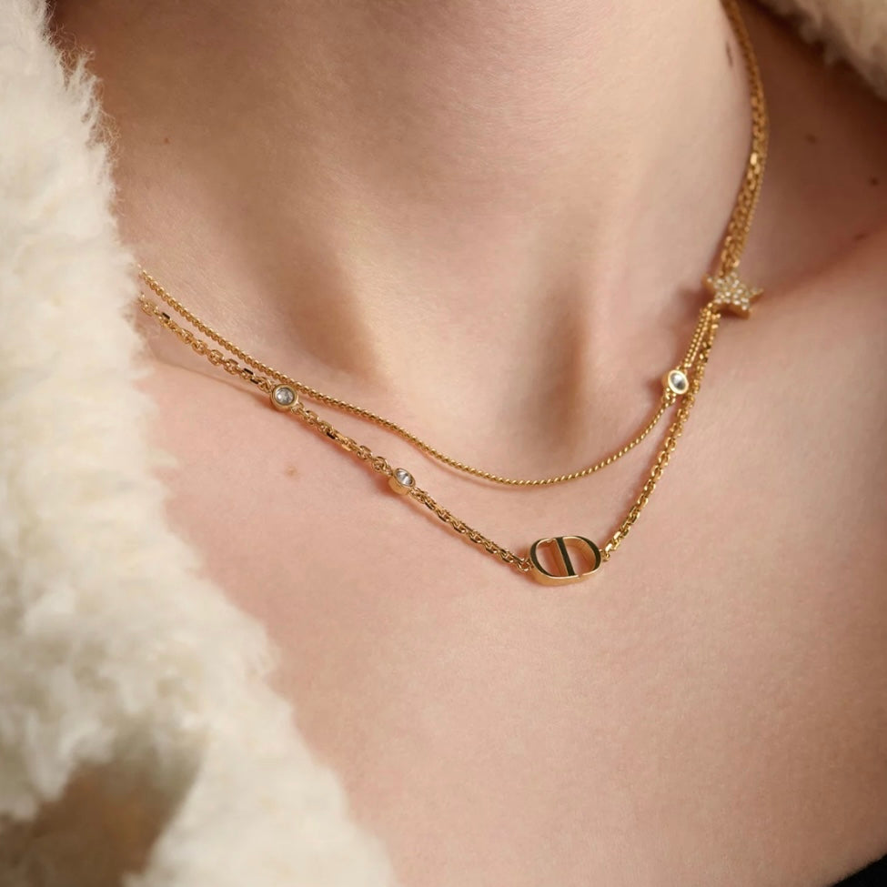 Petit DIOR Double Necklace