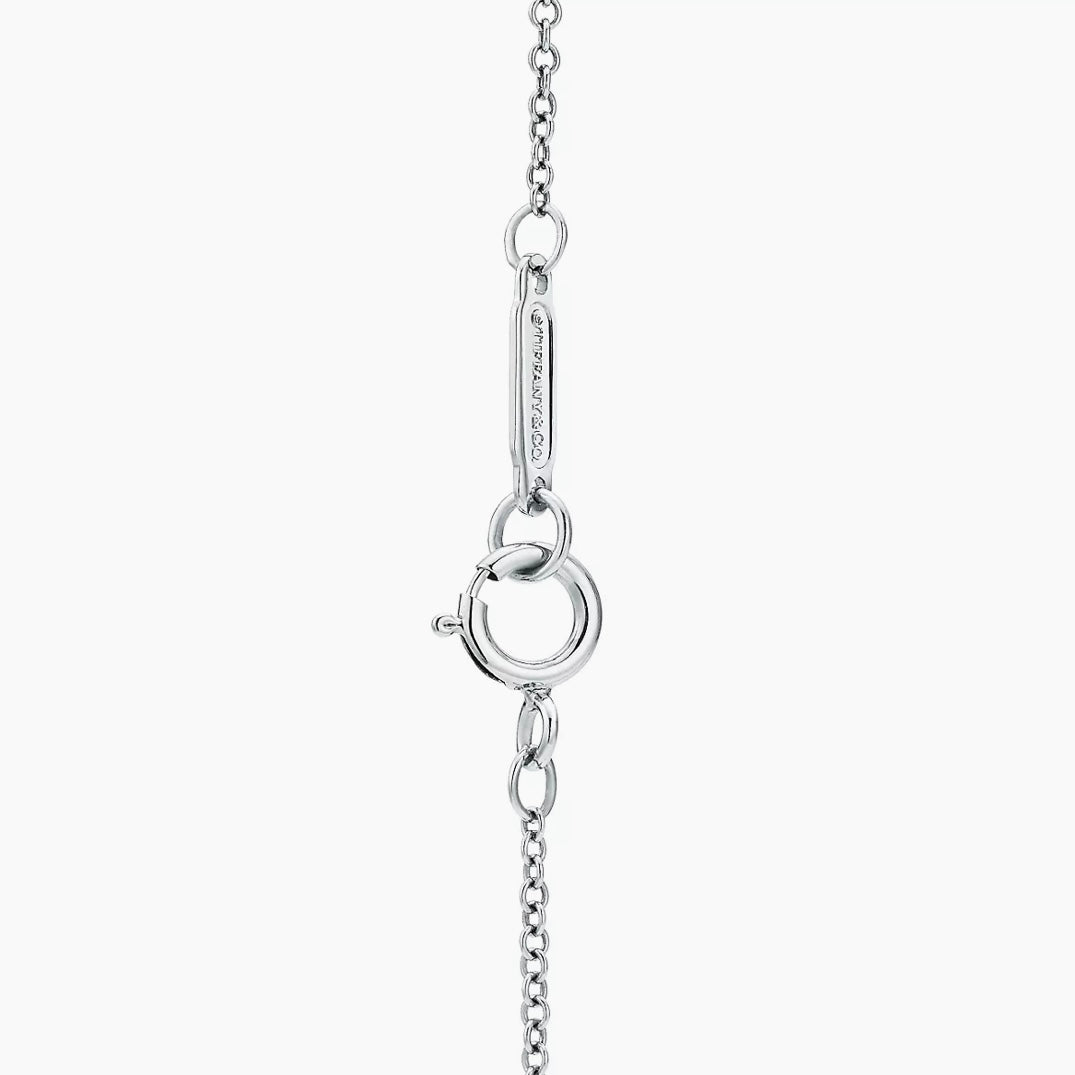Tiffany Pink Double Heart Tag
