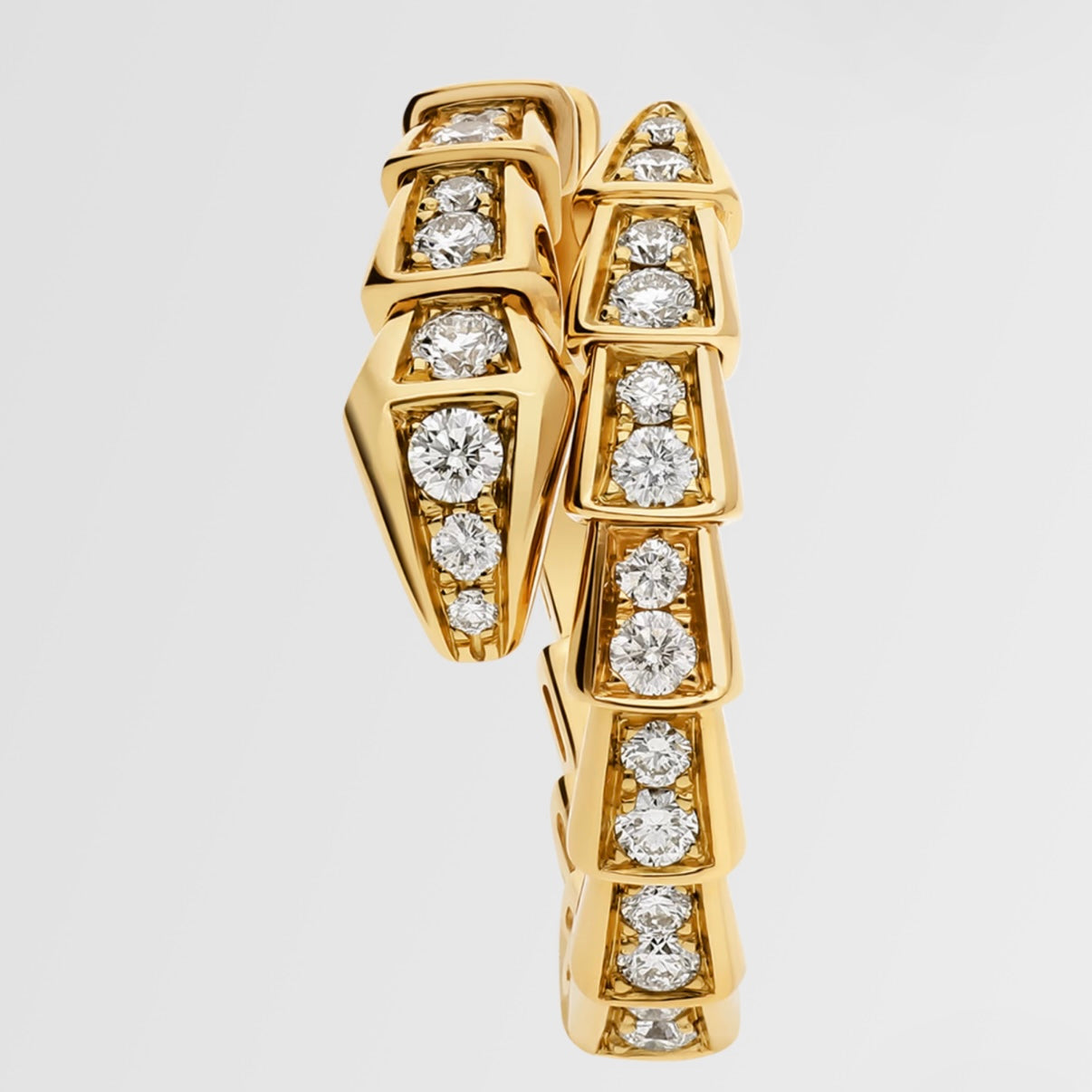 Bulgari ring فل زركون