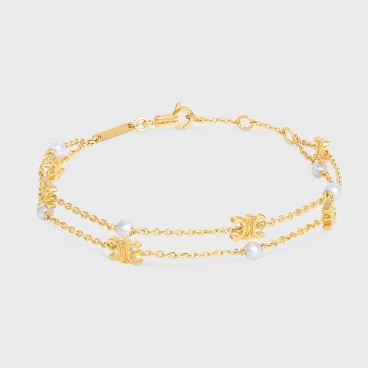 CELINE double bracelet