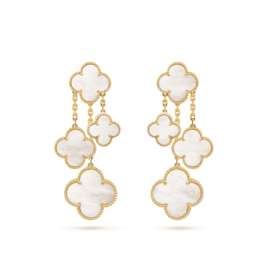 VC 4 clover earrings