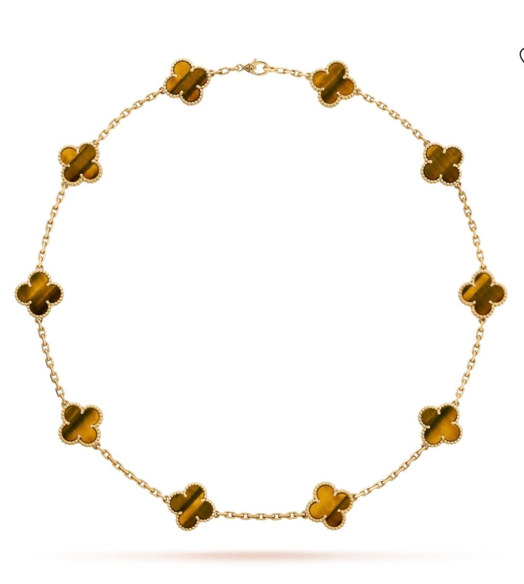 VCF 10 motifs necklace “golden”