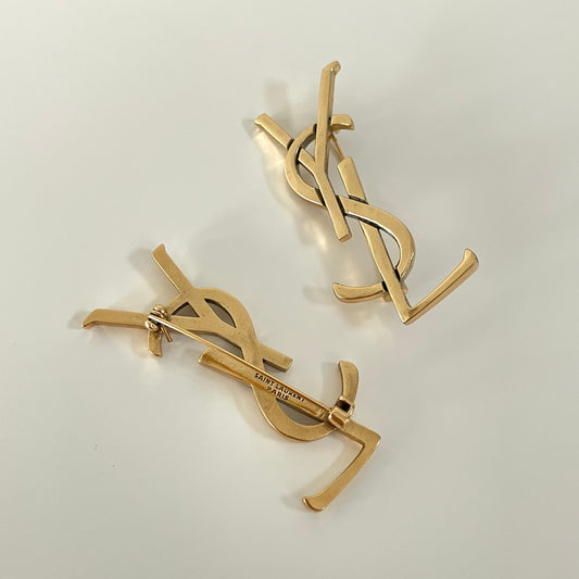 YSL brooch