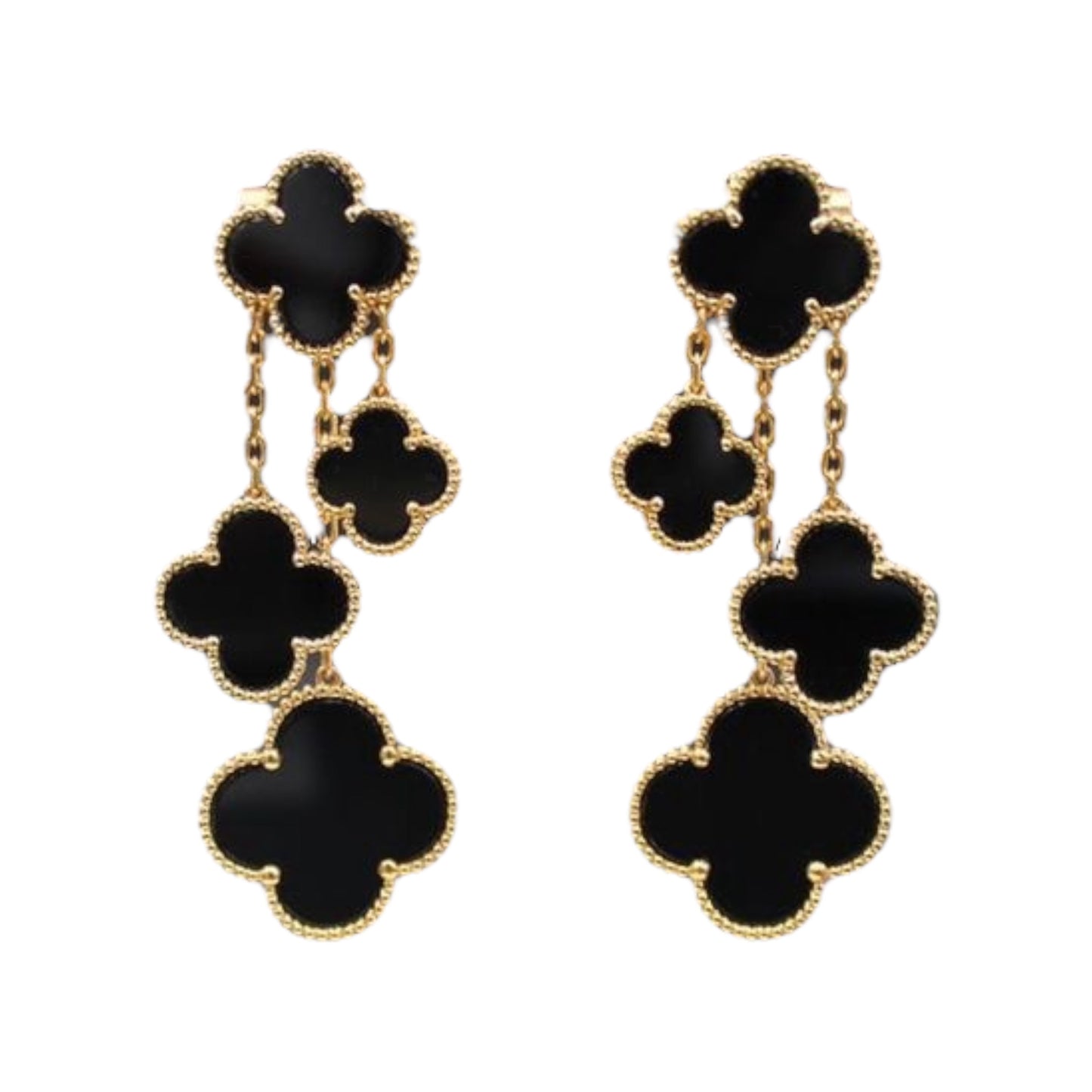 VC 4 clover earrings