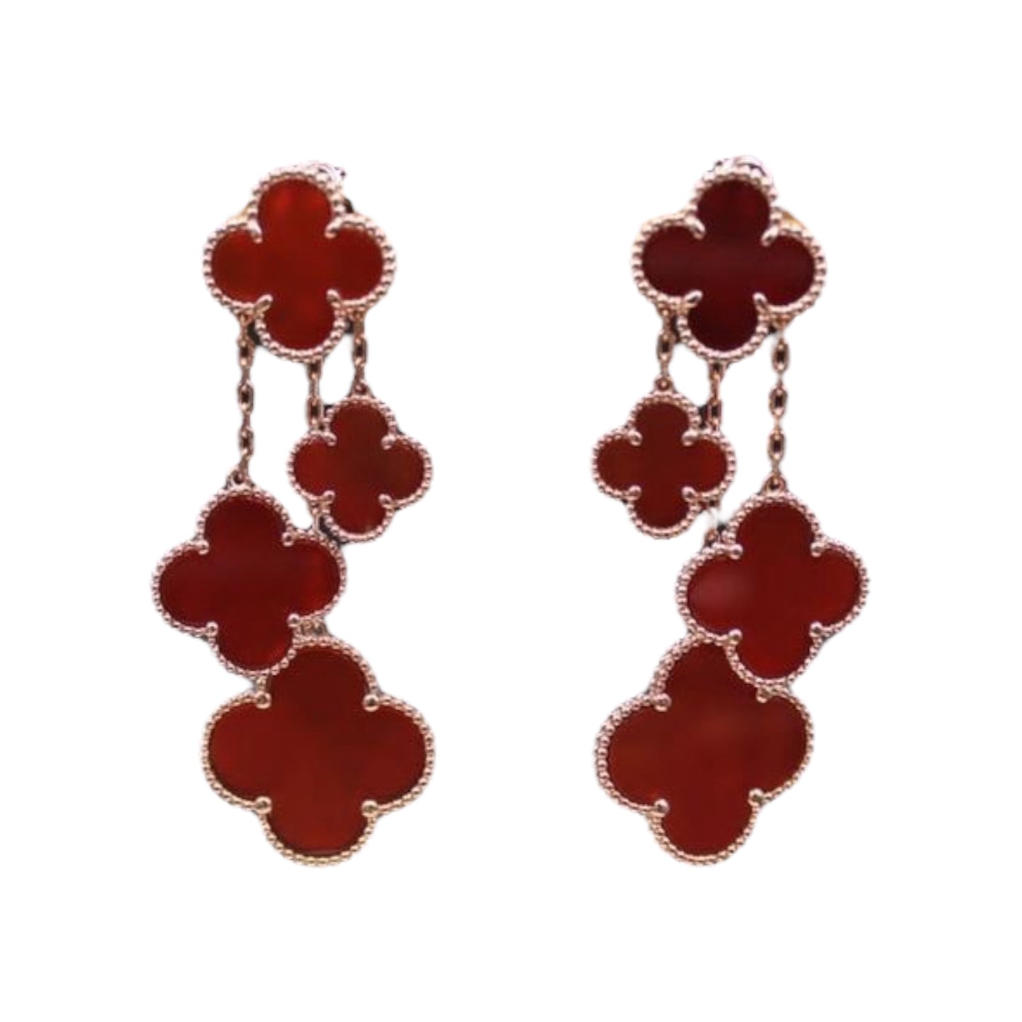 VC 4 clover earrings