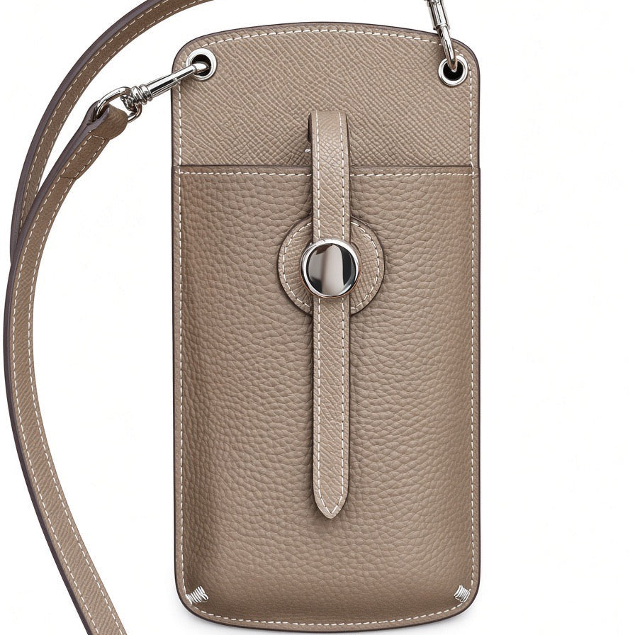 Leather Phone Crossbody
