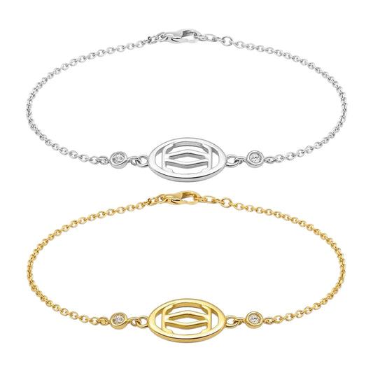 Cartiar logo bracelet