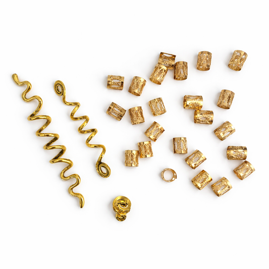 خواتم شعر ذهبي