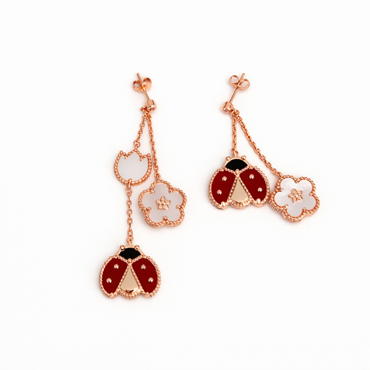 VCF lucky spring earrings