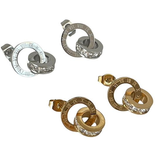 Double ring “earrings “￼