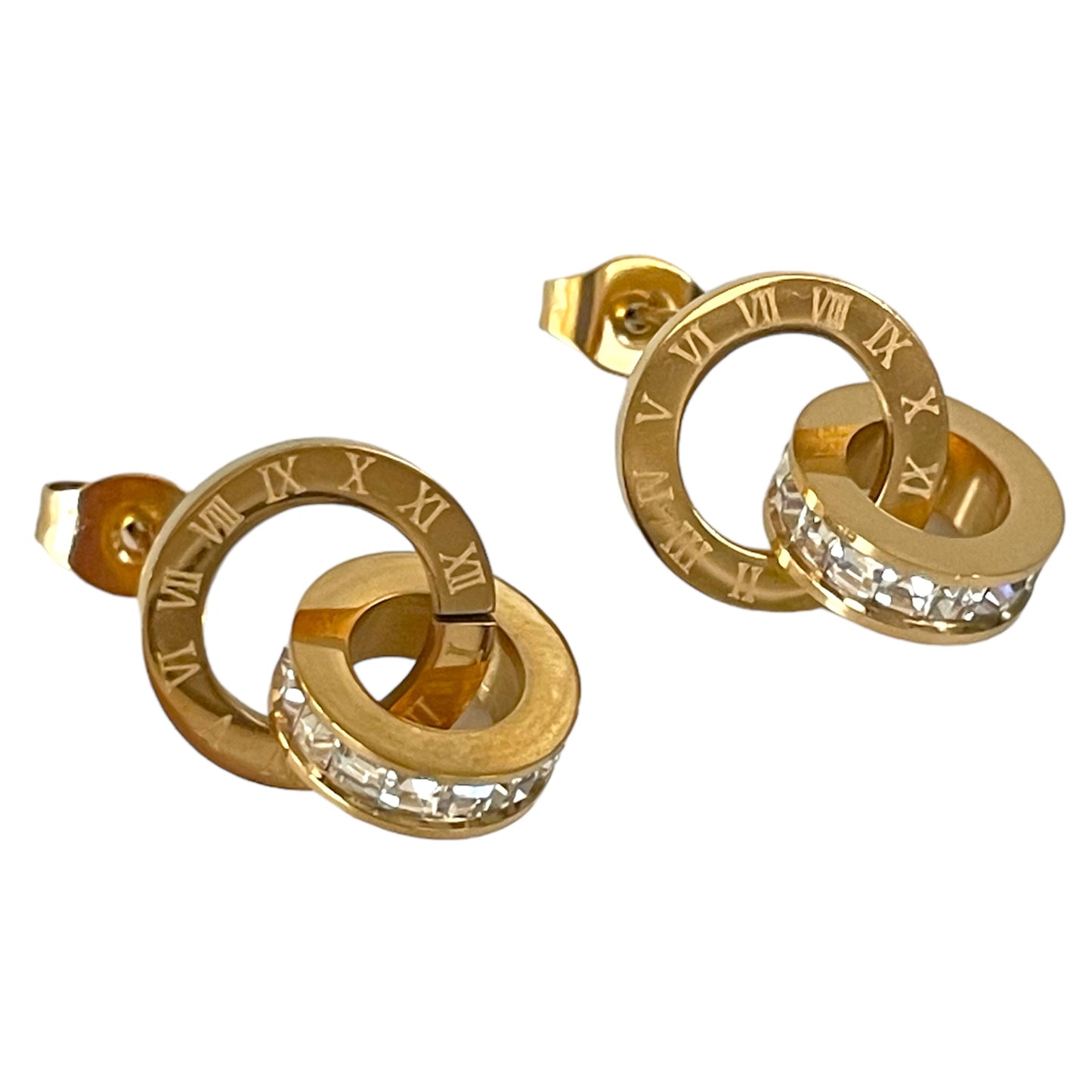 Double ring “earrings “￼