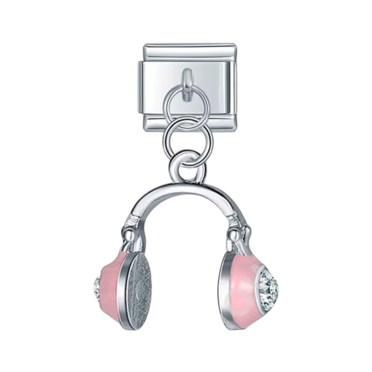 Pink headphone