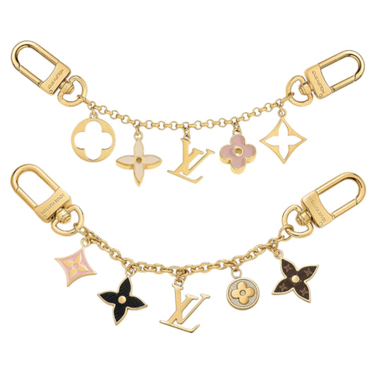 LV Fleur de Monogram ميدالية جنطه
