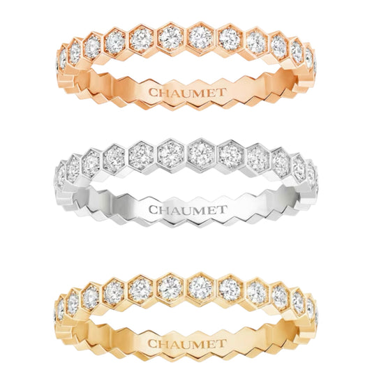 BEE DE CHAUMET Ring فل زركون